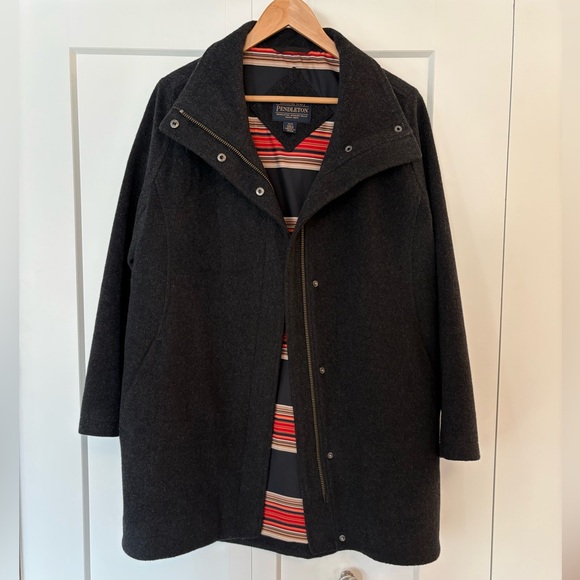 Wool Pendleton Coat - Picture 1 of 6